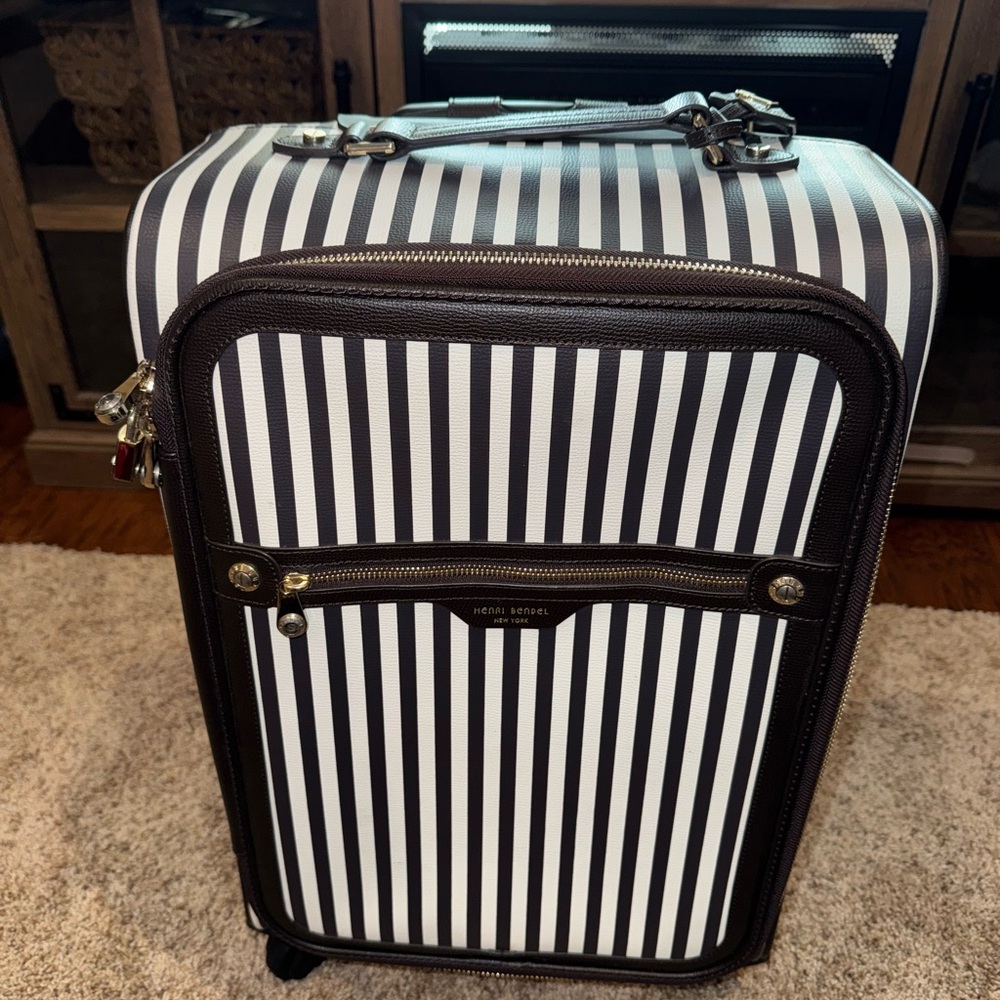 Henri Bendel carry-on suitcase
